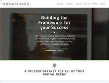 Tablet Screenshot of nbnminds.com